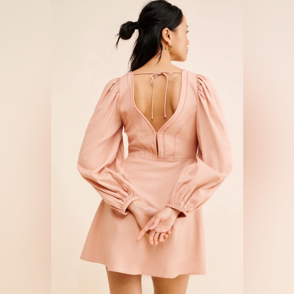 FARM Rio Cut Out Mini Dress Sz Medium - Picture 3 of 8